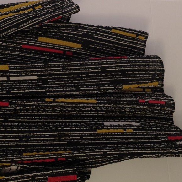 IC by Connie K lagenlook boho multicolor asymmetrical tunic oversized XL - Picture 6 of 8